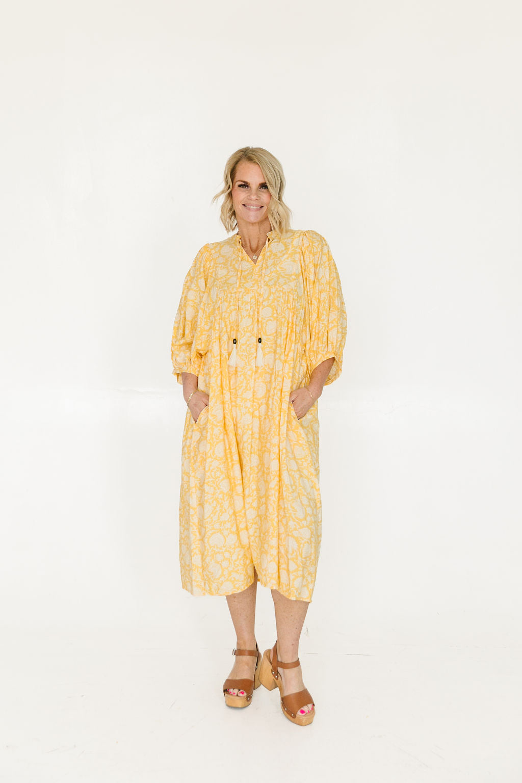 Felicity Midi in Yellow