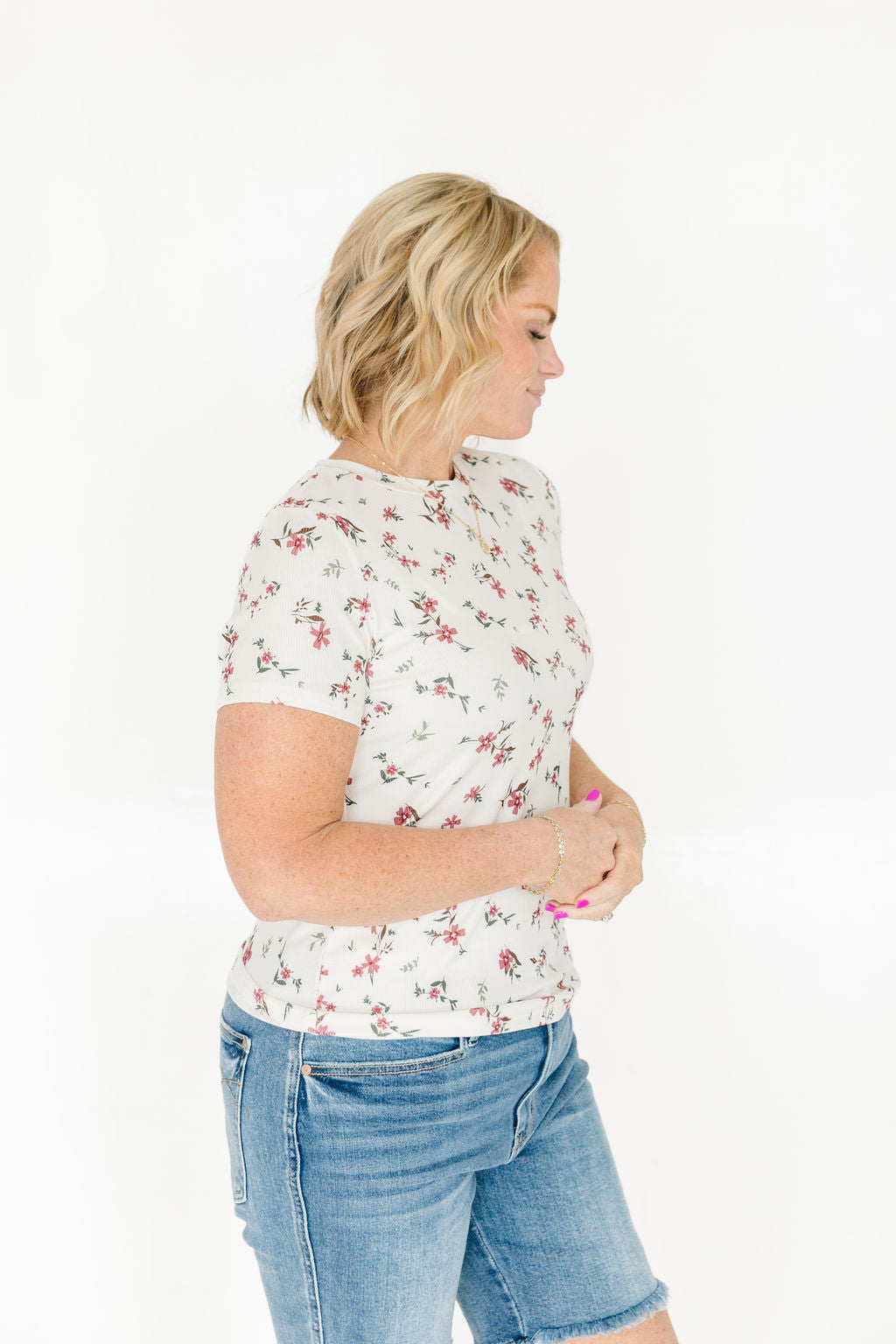 Frances Floral Top