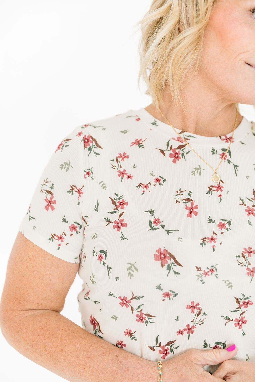 Frances Floral Top