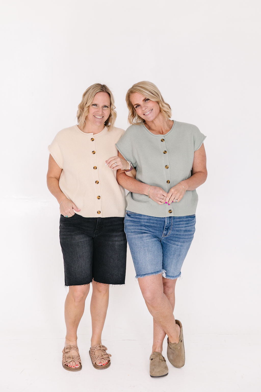 Alina Top (Red, Ivory, Seafoam)