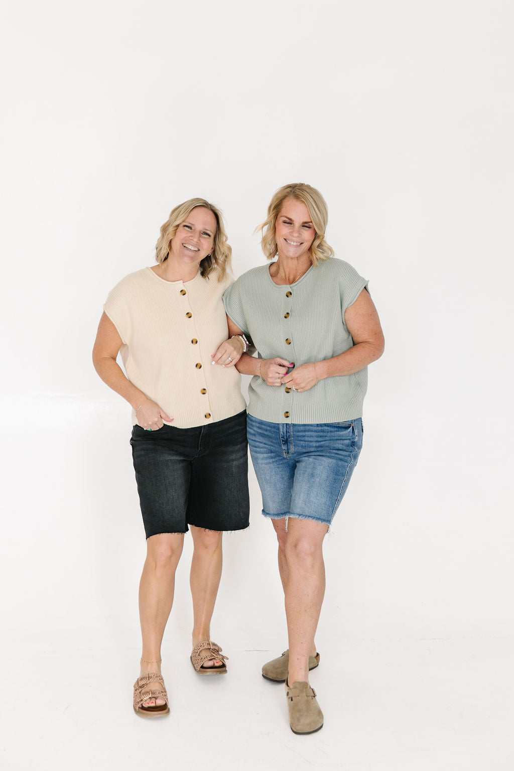 Alina Top (Red, Ivory, Seafoam)