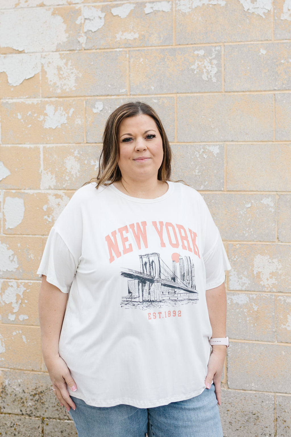 New York Graphic Tee *Final Sale!!!* (1X 2x Left)