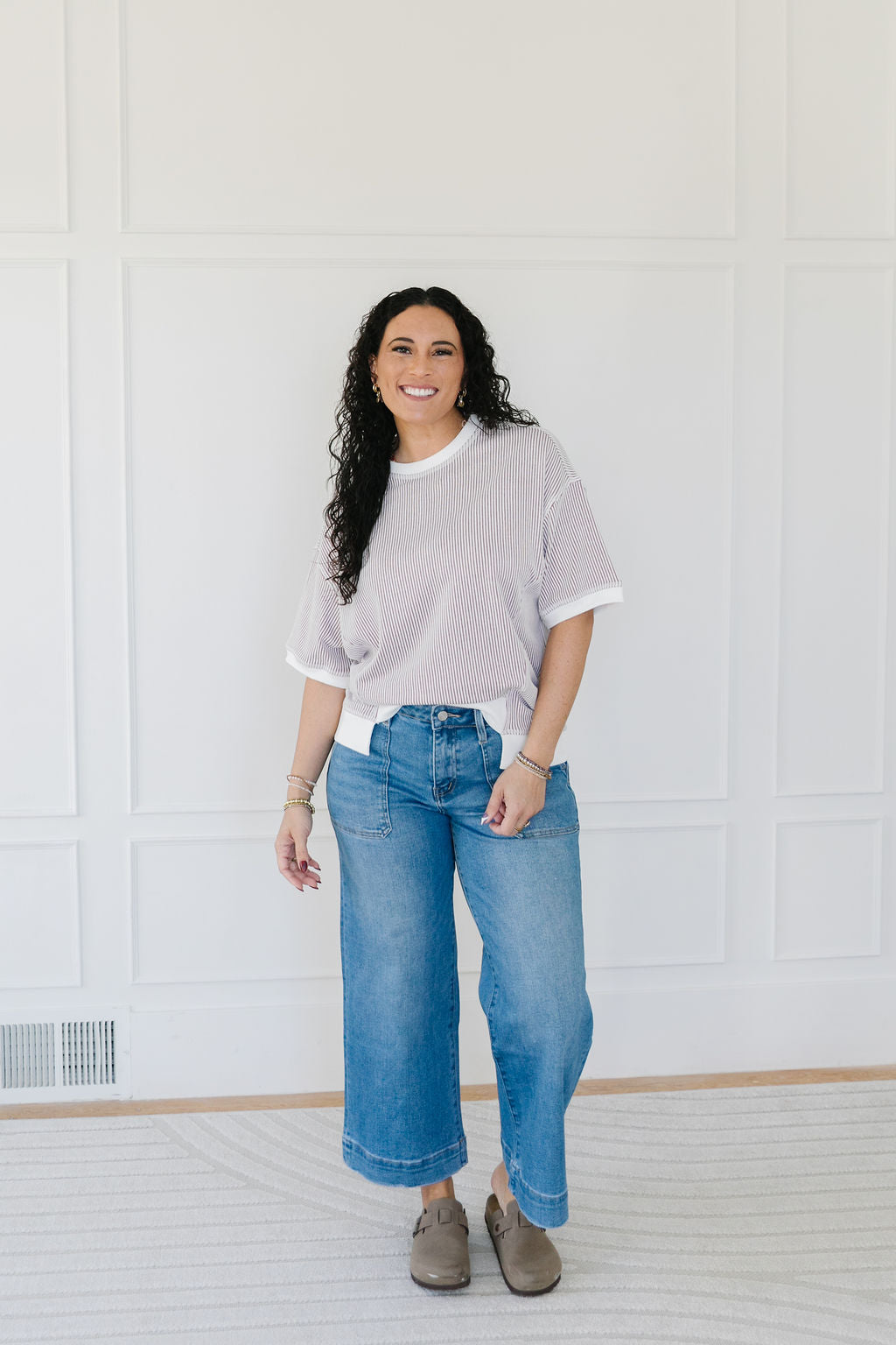 Bryndel Striped Top