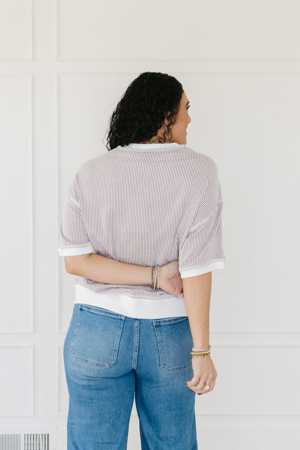 Bryndel Striped Top