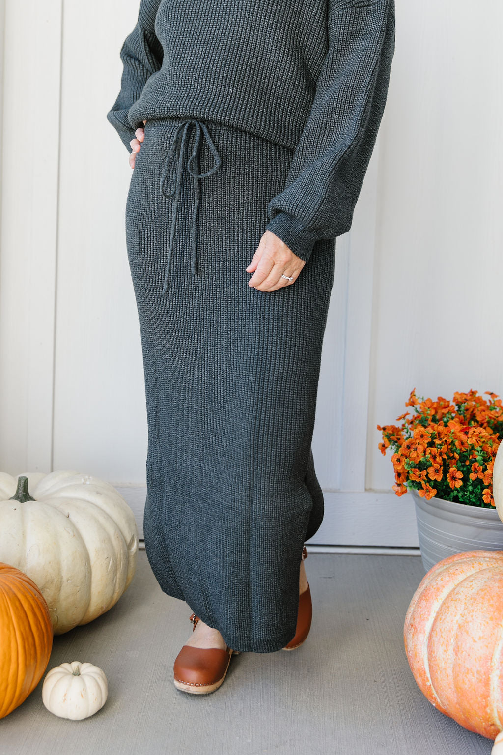 Maple Skirt in Gray