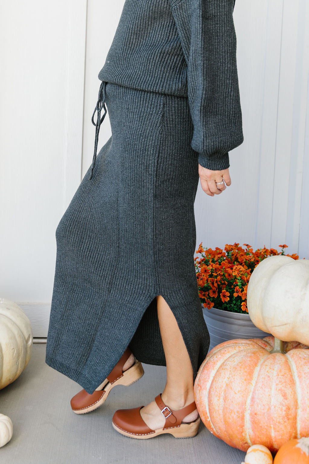 Maple Skirt in Gray