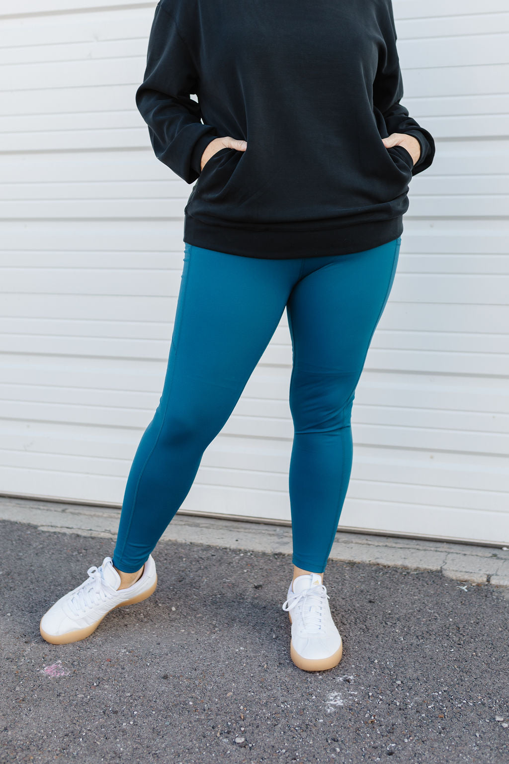 Every Day Leggings w/Pockets in Teal