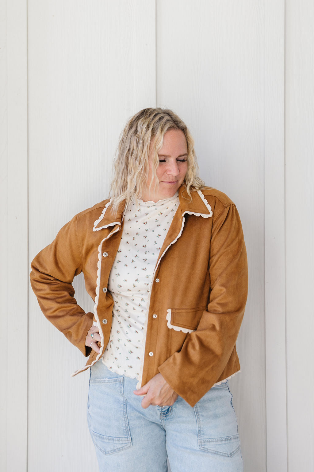 Meg Suede Jacket