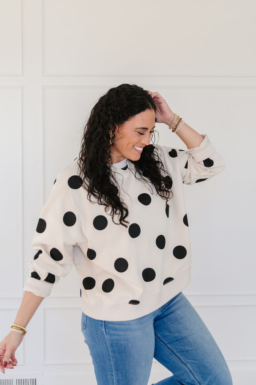 Zora Polka Dot Top