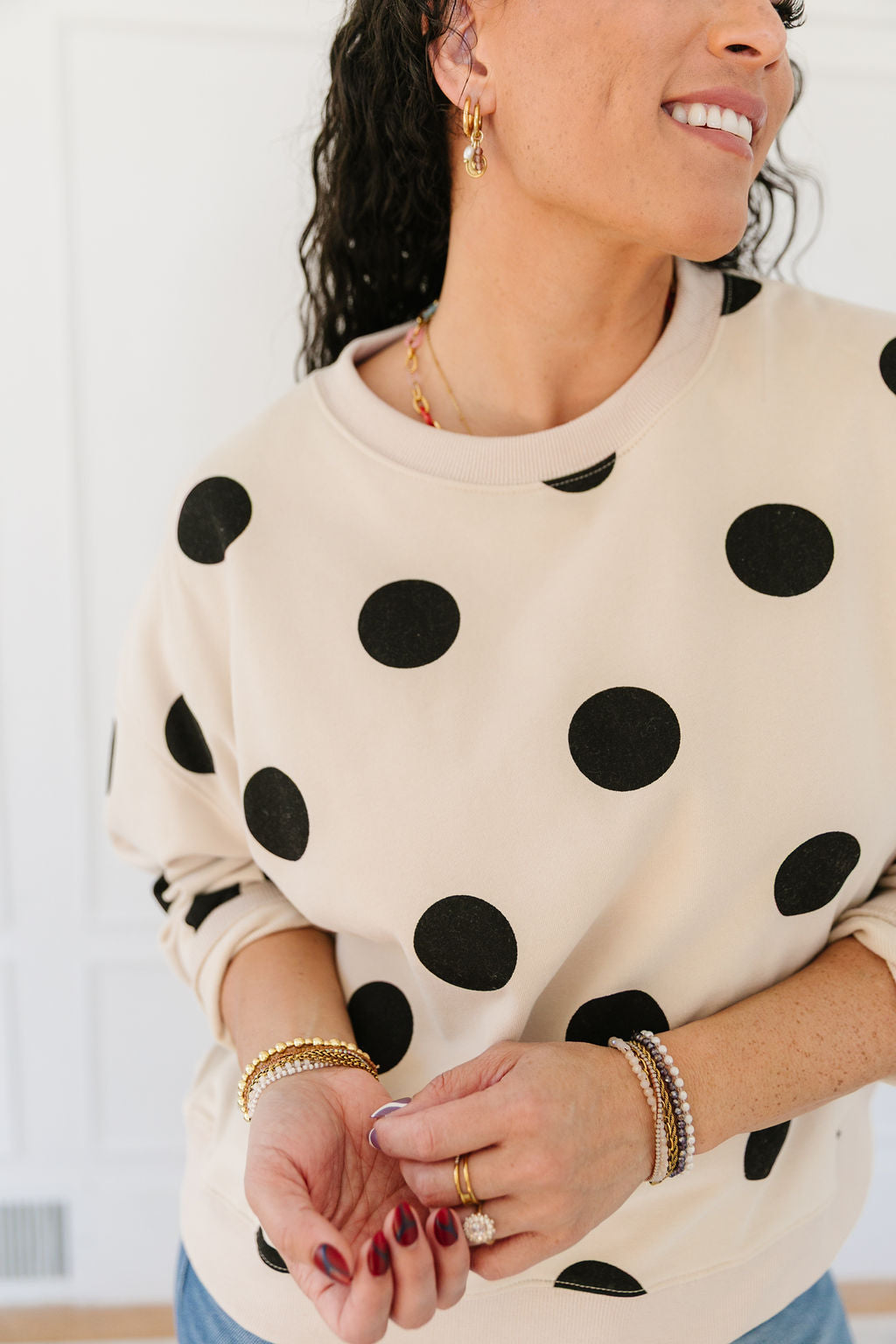 Zora Polka Dot Top