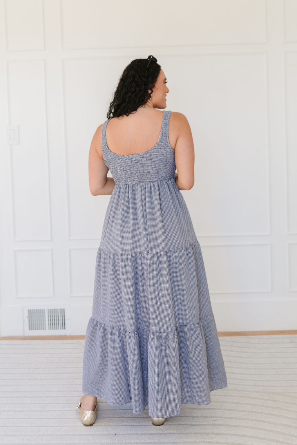 Scarlett Gingham Midi