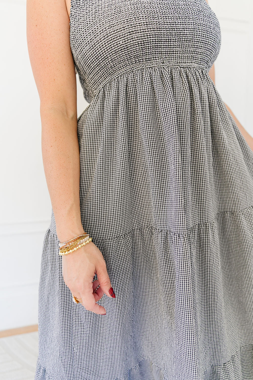 Scarlett Gingham Midi