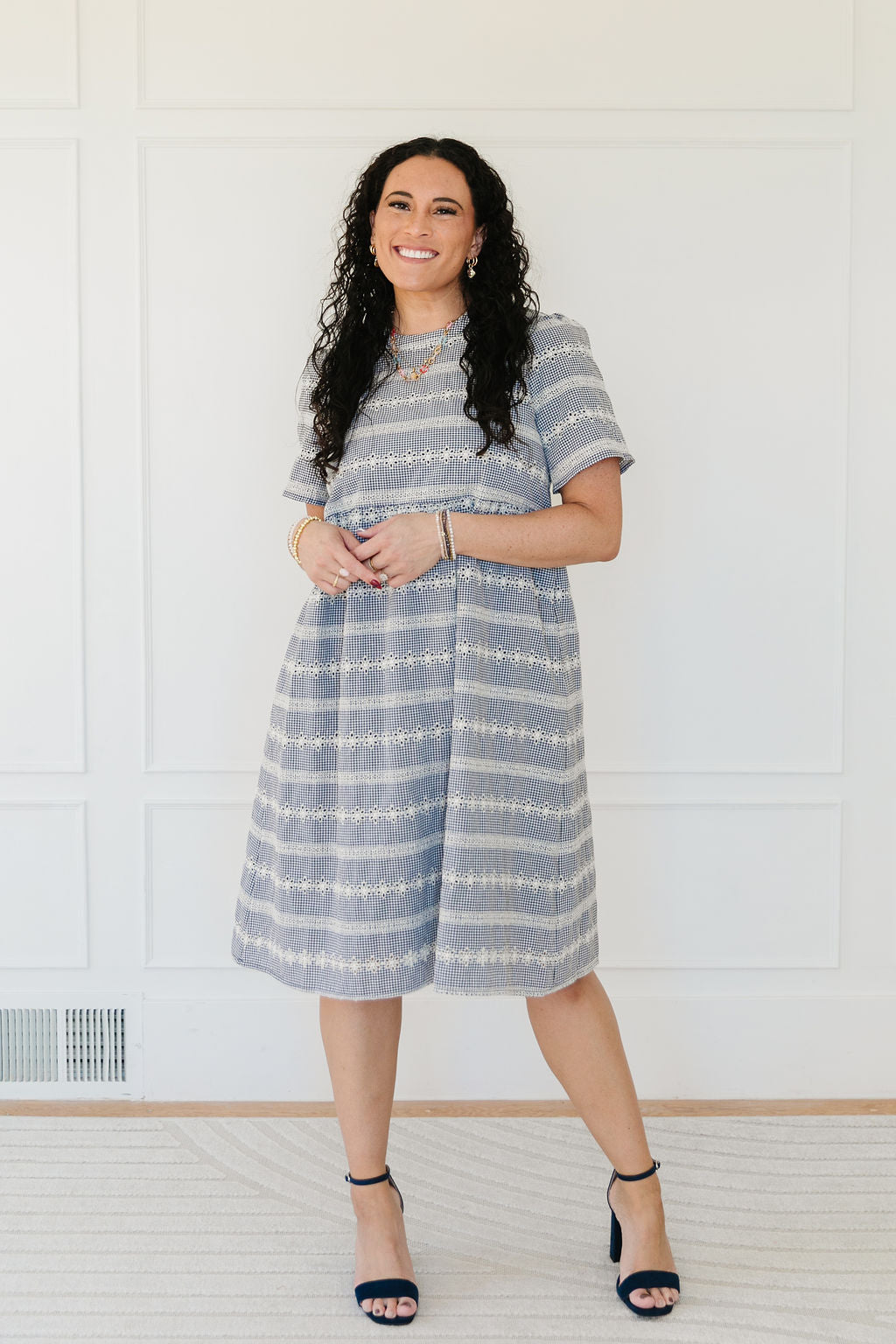 ainsley midi dress Ainsley Lace Midi Dress
