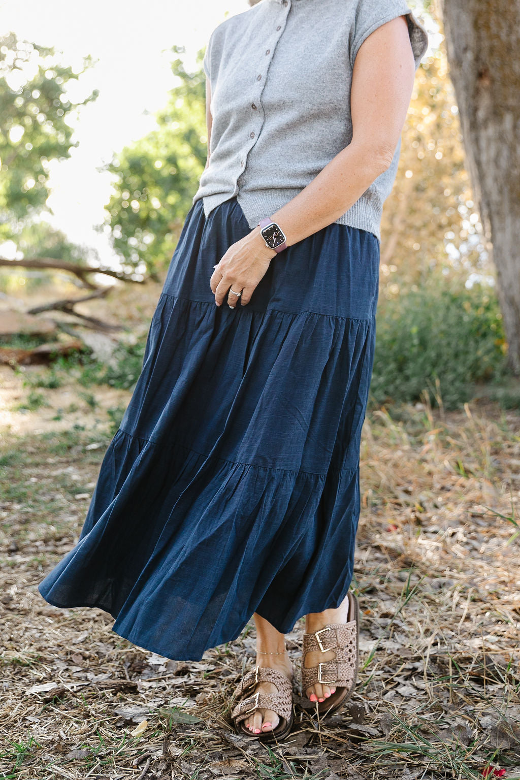 Anne Midi Skirt