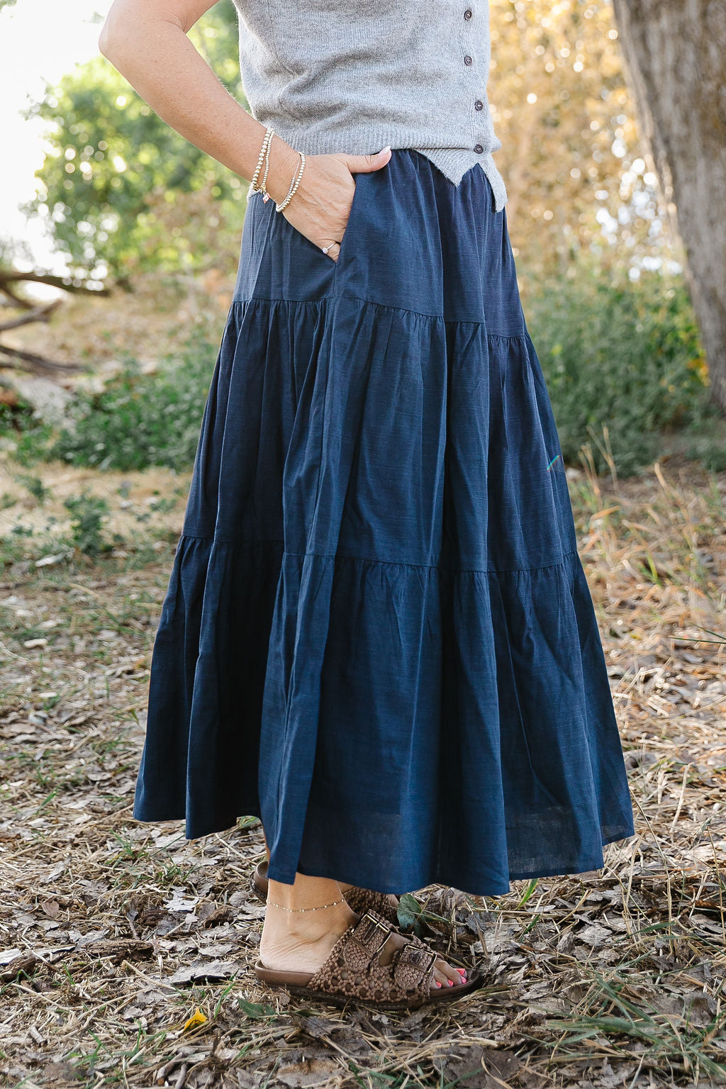Anne Midi Skirt