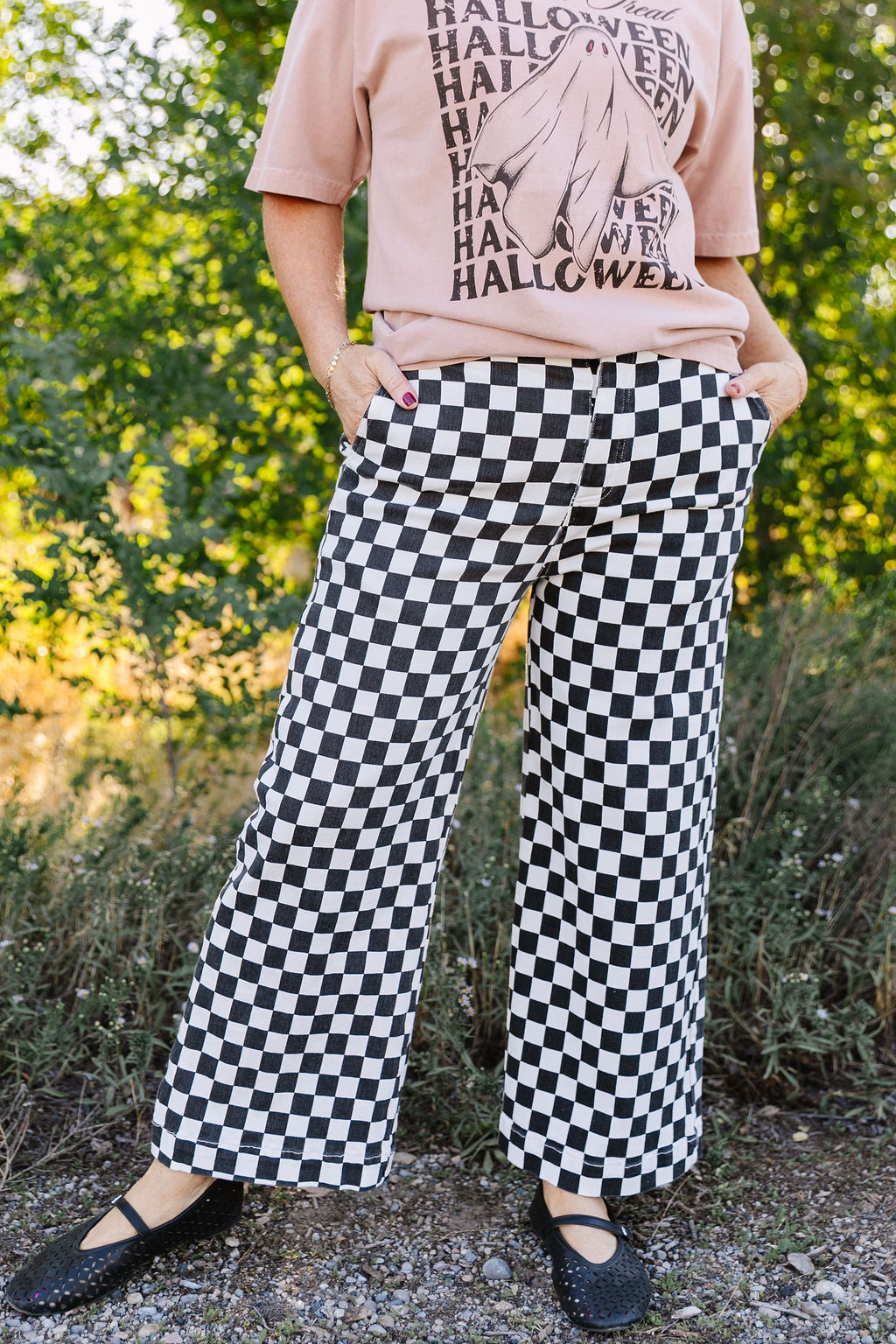 Checkered Pants