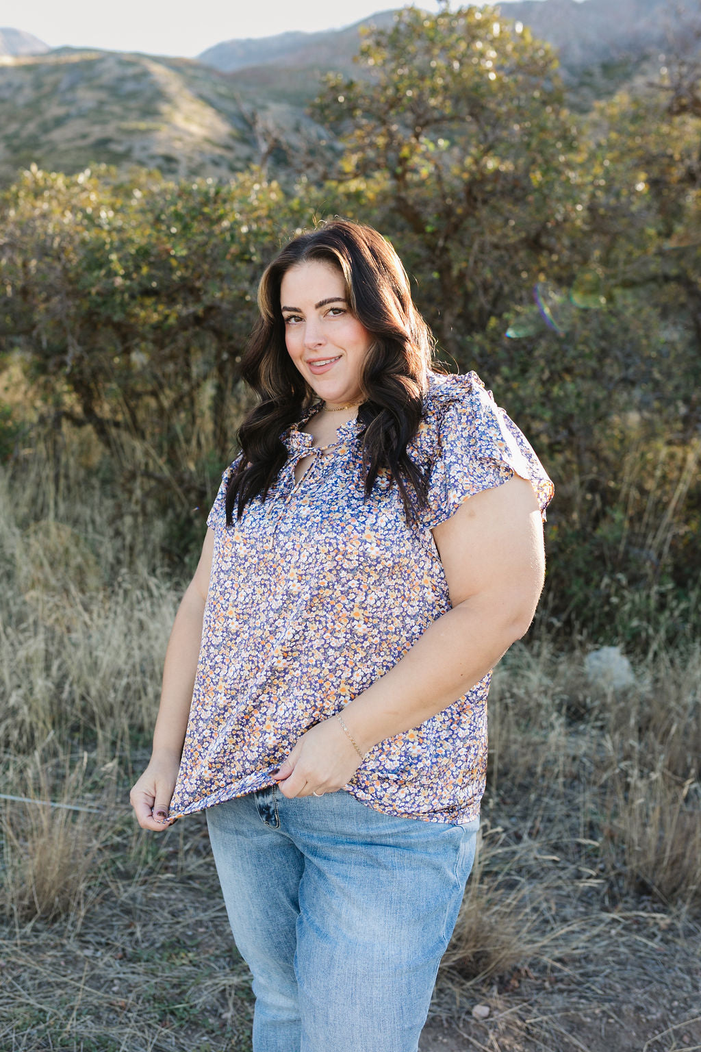 Huntley Floral Top *Final Sale!!!*