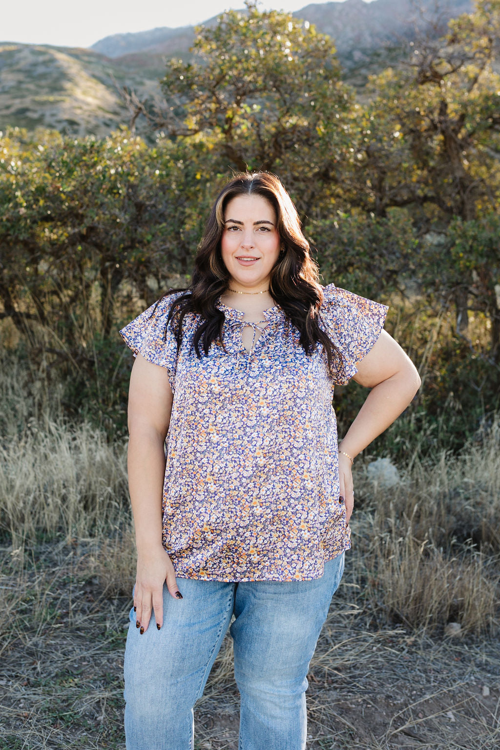 Huntley Floral Top *Final Sale!!!*