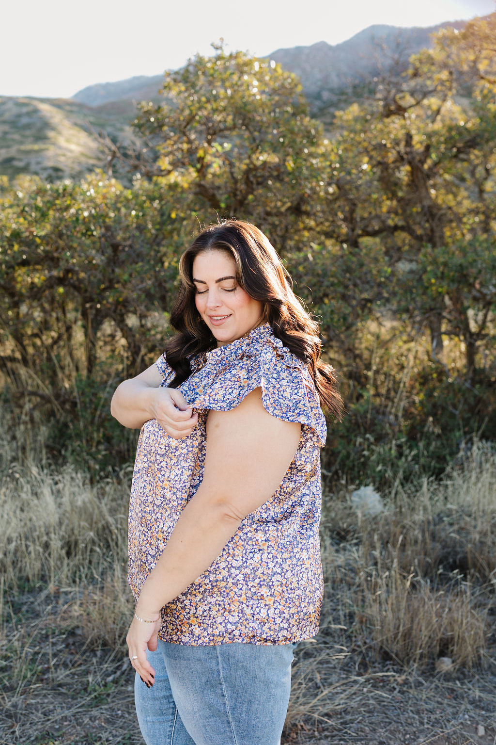 Huntley Floral Top *Final Sale!!!*