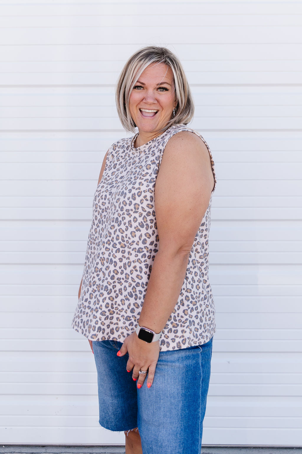 Leopard Print Top