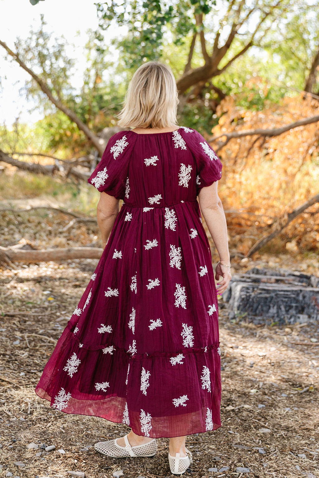 Nadine In Burgundy
