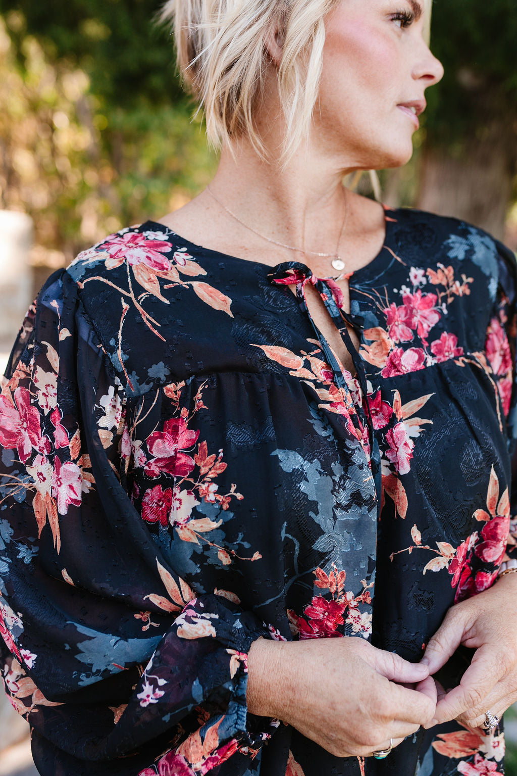 Murphy Floral Top *All Sales Final* (1x Left)