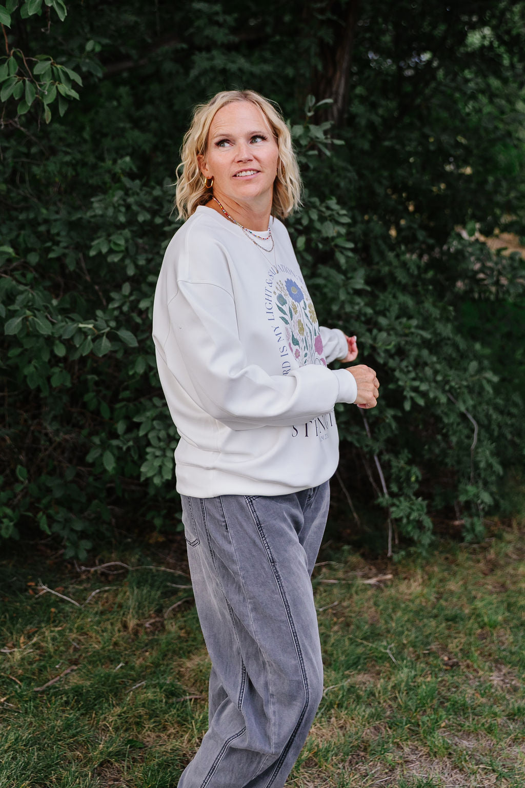 He Is My Strength Sweatshirt