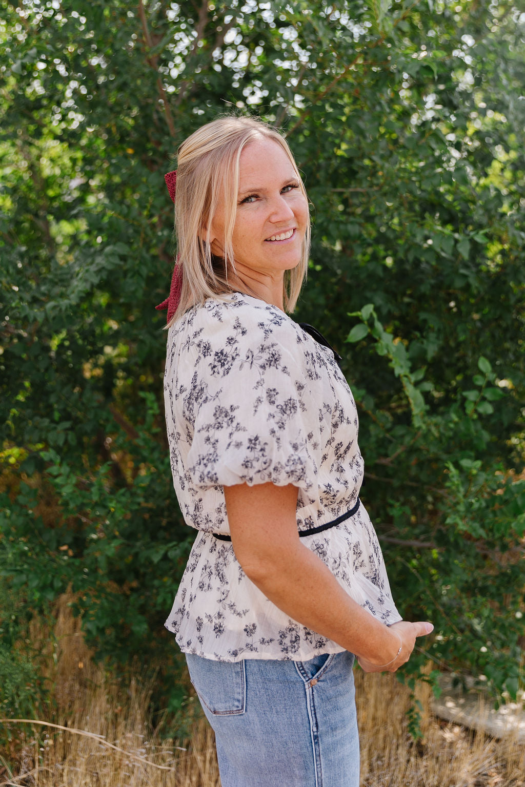 Reese Floral Top