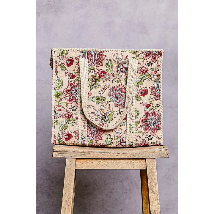 Quilted Tote Bag
