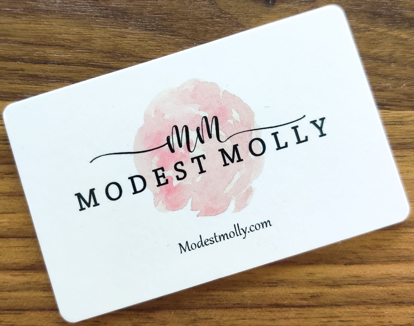 Carte-cadeau modeste Molly