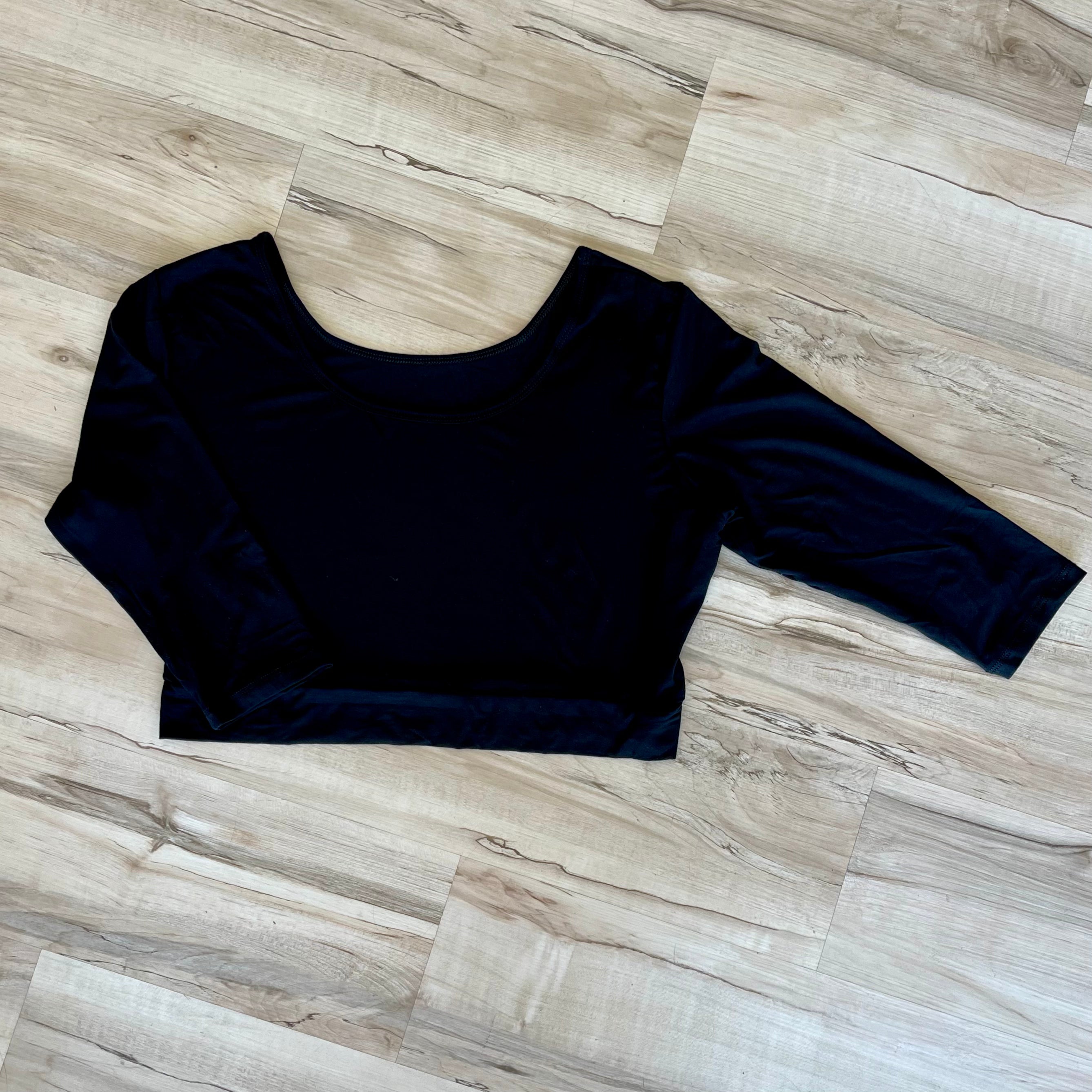 Half Tee Long Sleeve