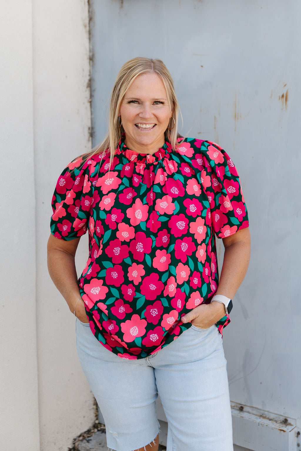 Caroline Floral Top