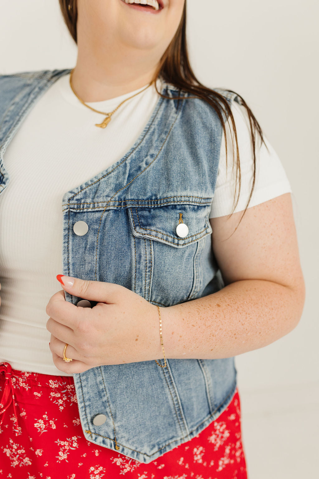 Bertie Denim Vest