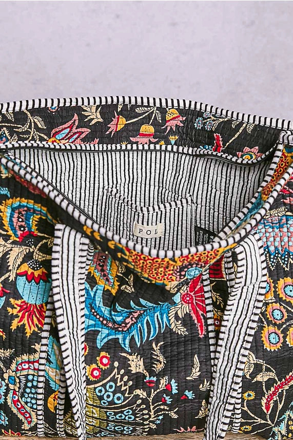 Quilted Tote Bag