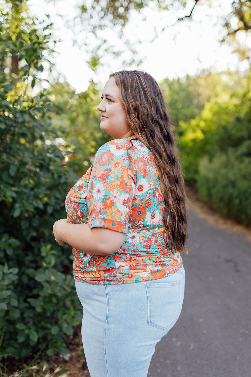 Leighton Floral Top