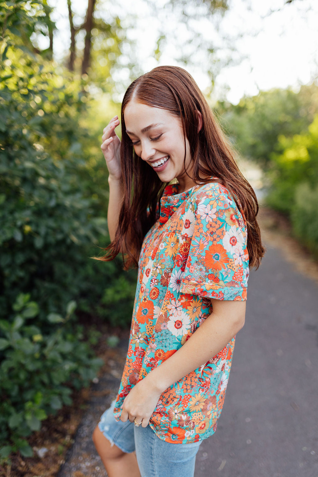 Leighton Floral Top