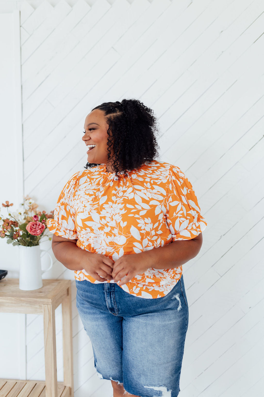 Vera Floral Top