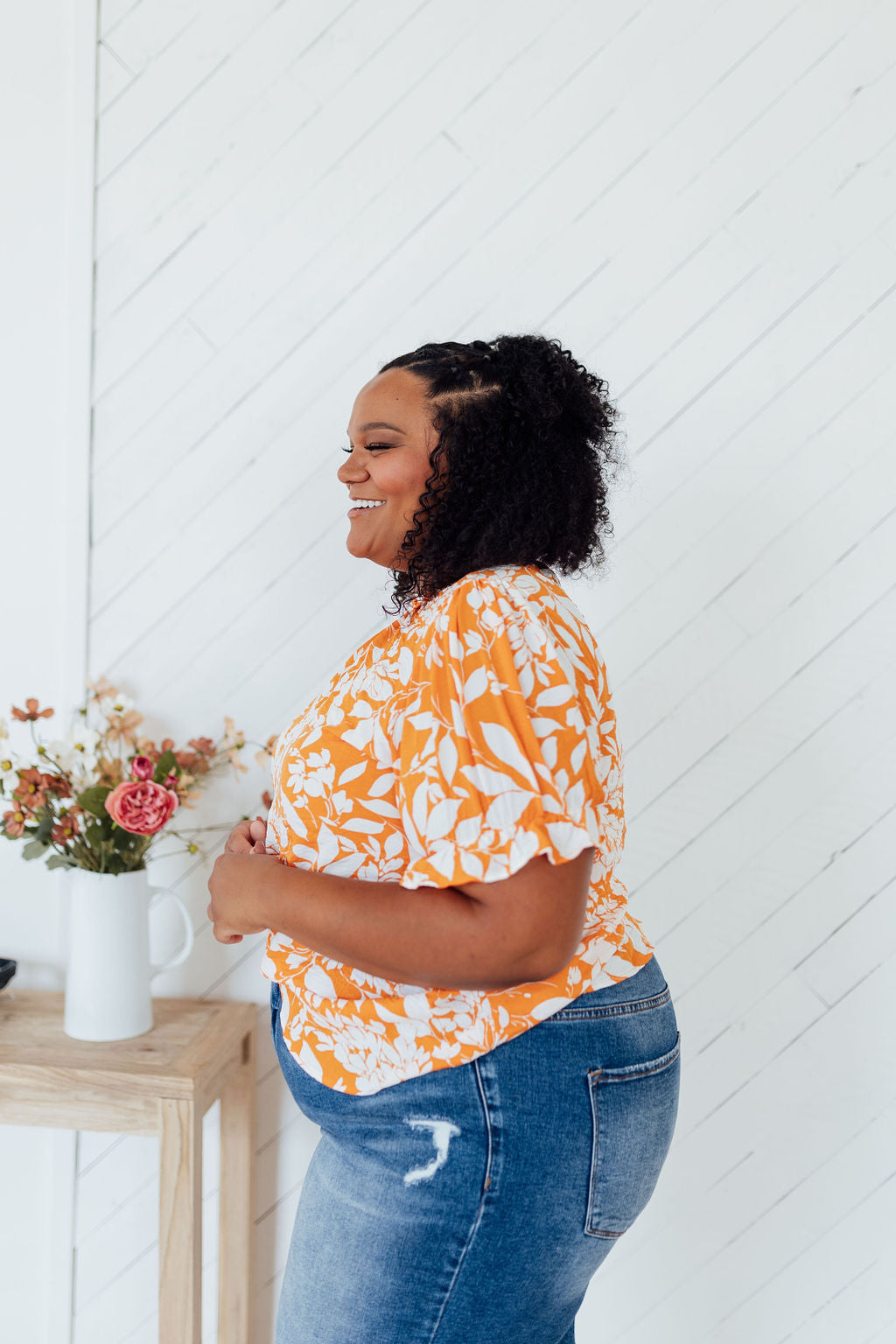 Vera Floral Top