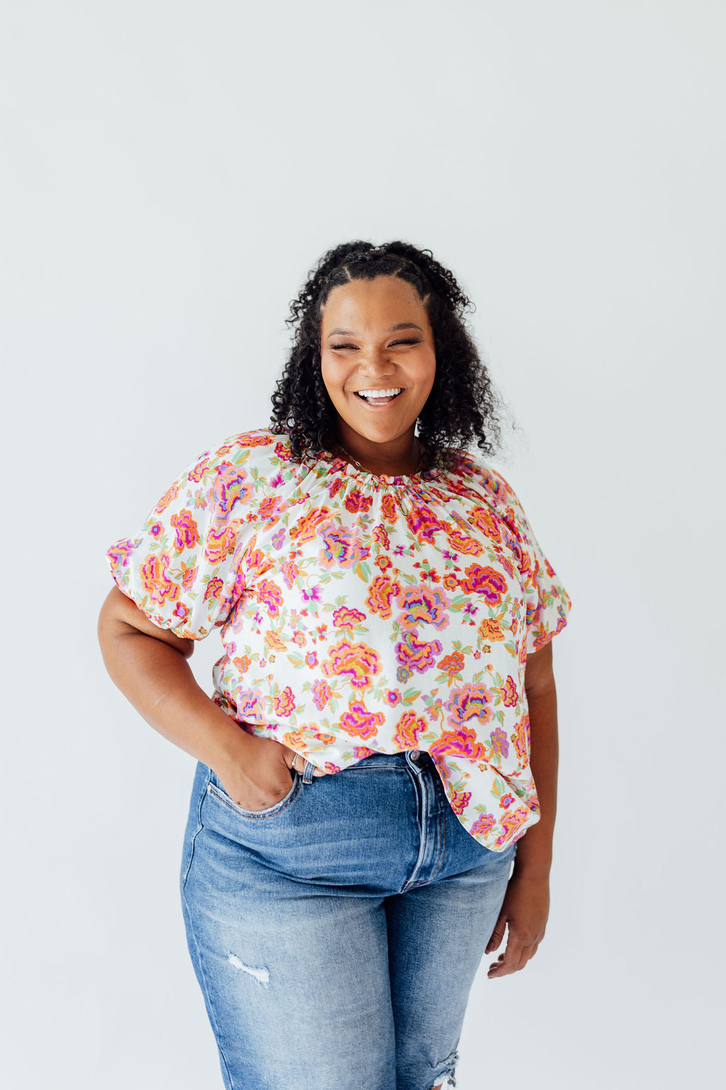 Destiny Floral Top