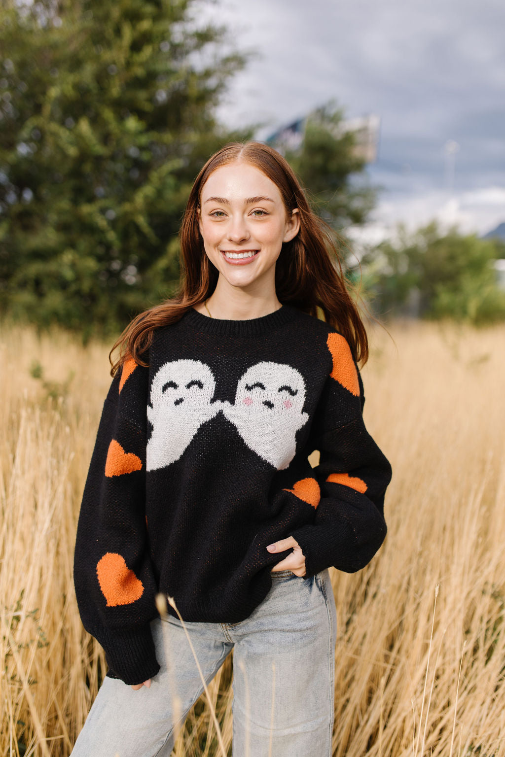 I Love "Boo" Sweater *ALL SALES FINAL*