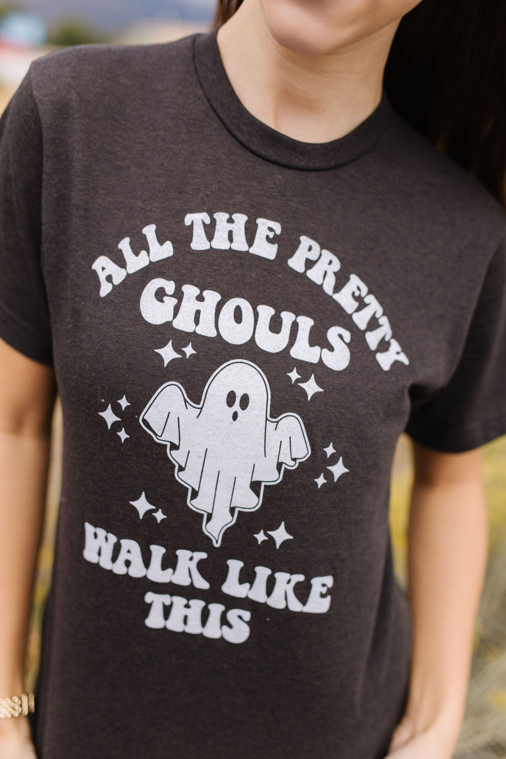 Pretty Ghouls Graphic Tee *ALL SALES FINAL*