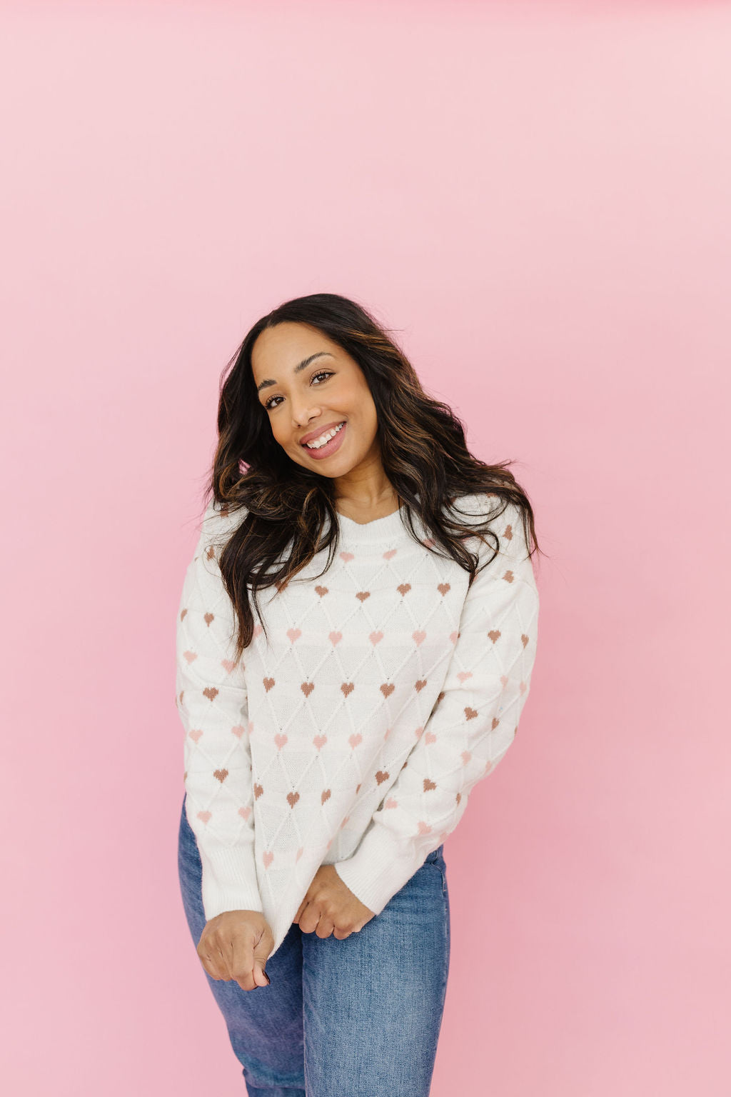 Cross My Heart Sweater *ALL SALES FINAL*