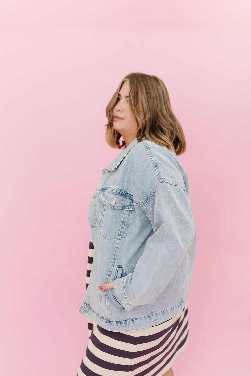 Elodie Denim Jacket *ALL SALES FINAL*
