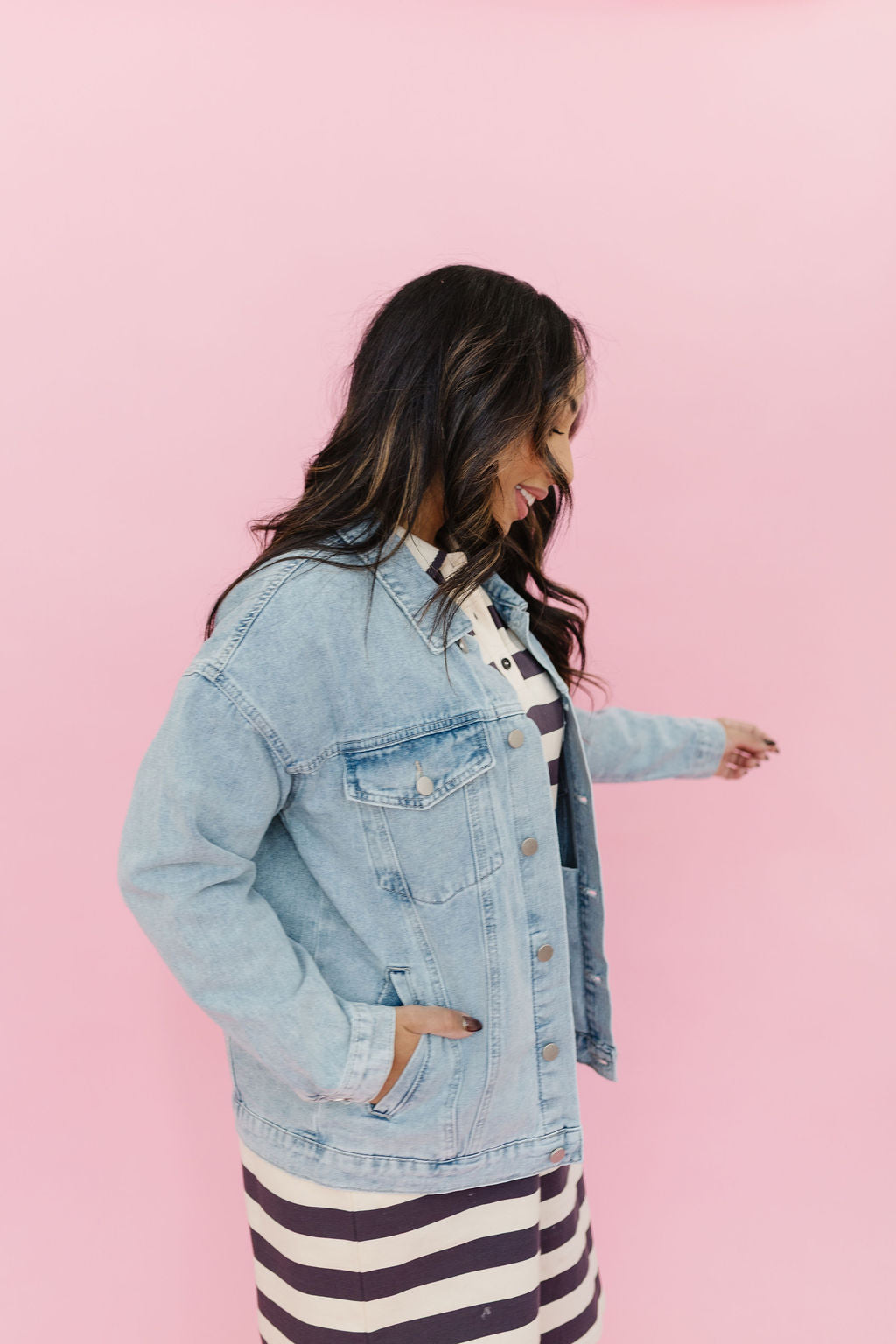 Elodie Denim Jacket *ALL SALES FINAL*