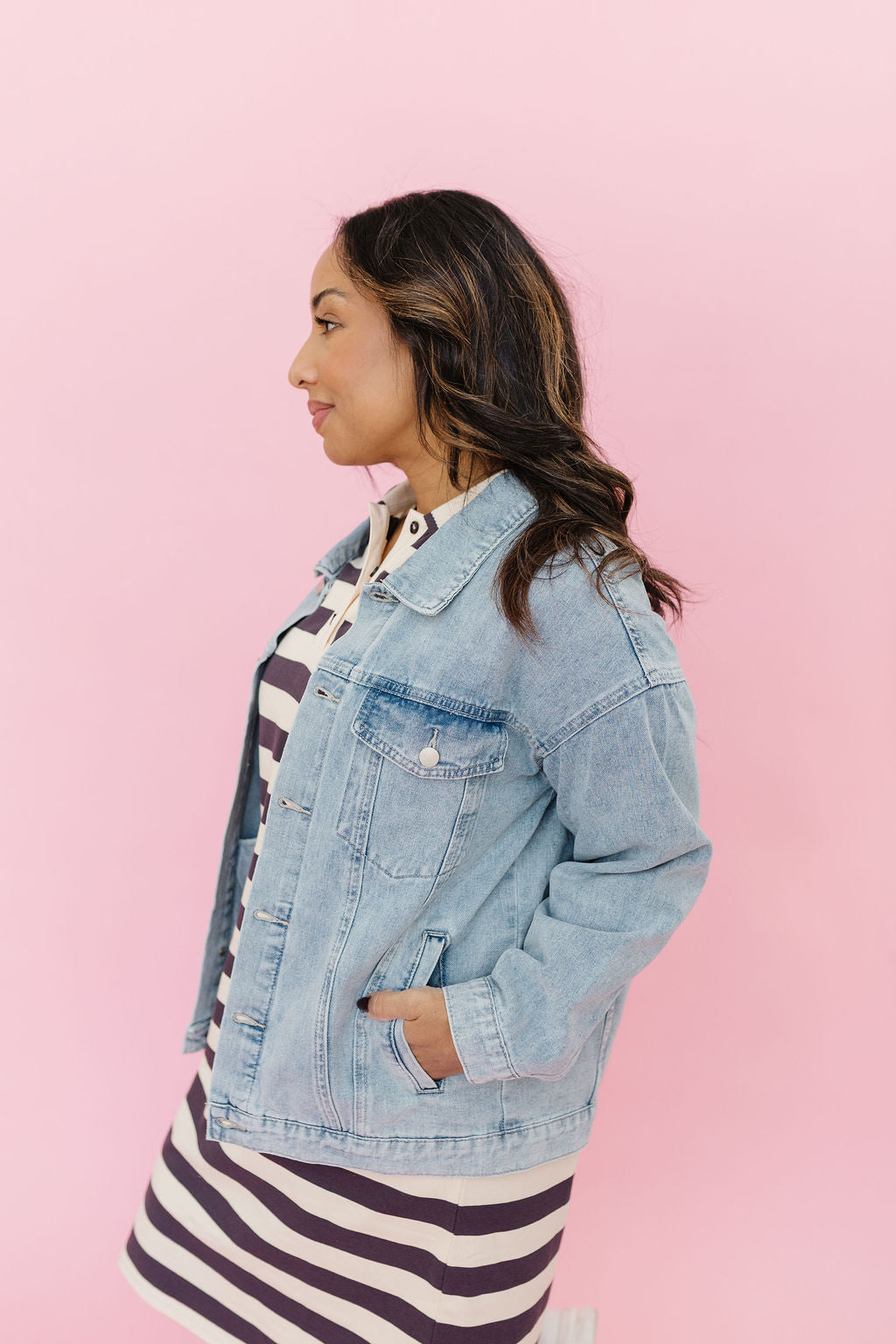 Elodie Denim Jacket *ALL SALES FINAL*