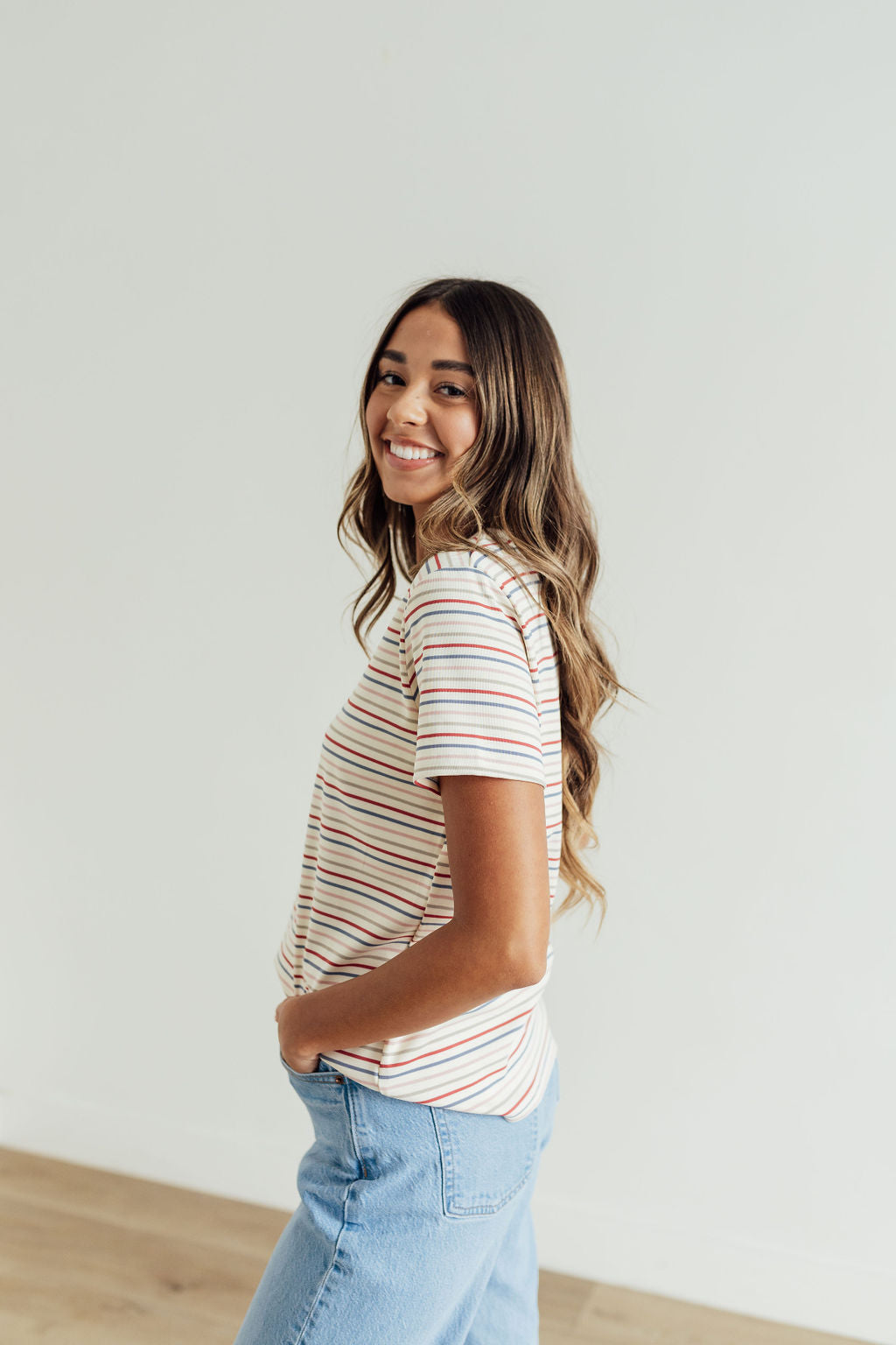 Halo Striped Top