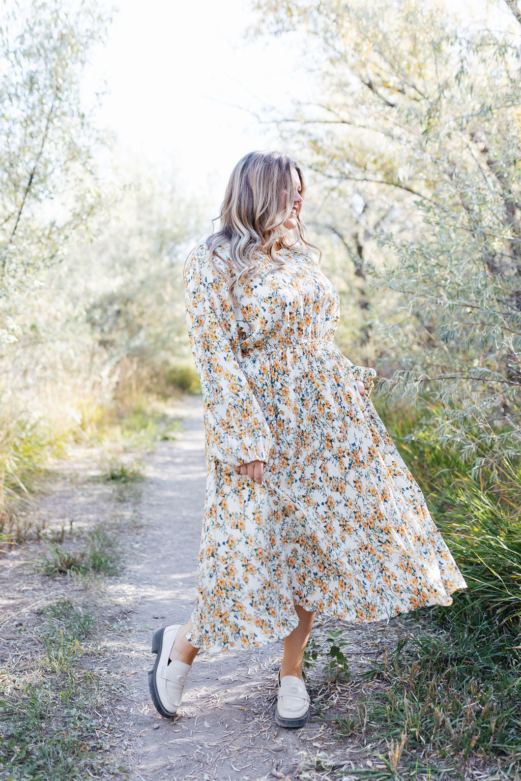 Katherine Floral Maxi