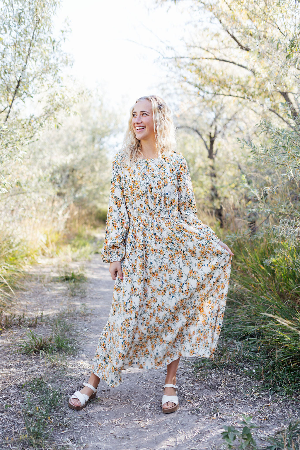 Katherine Floral Maxi