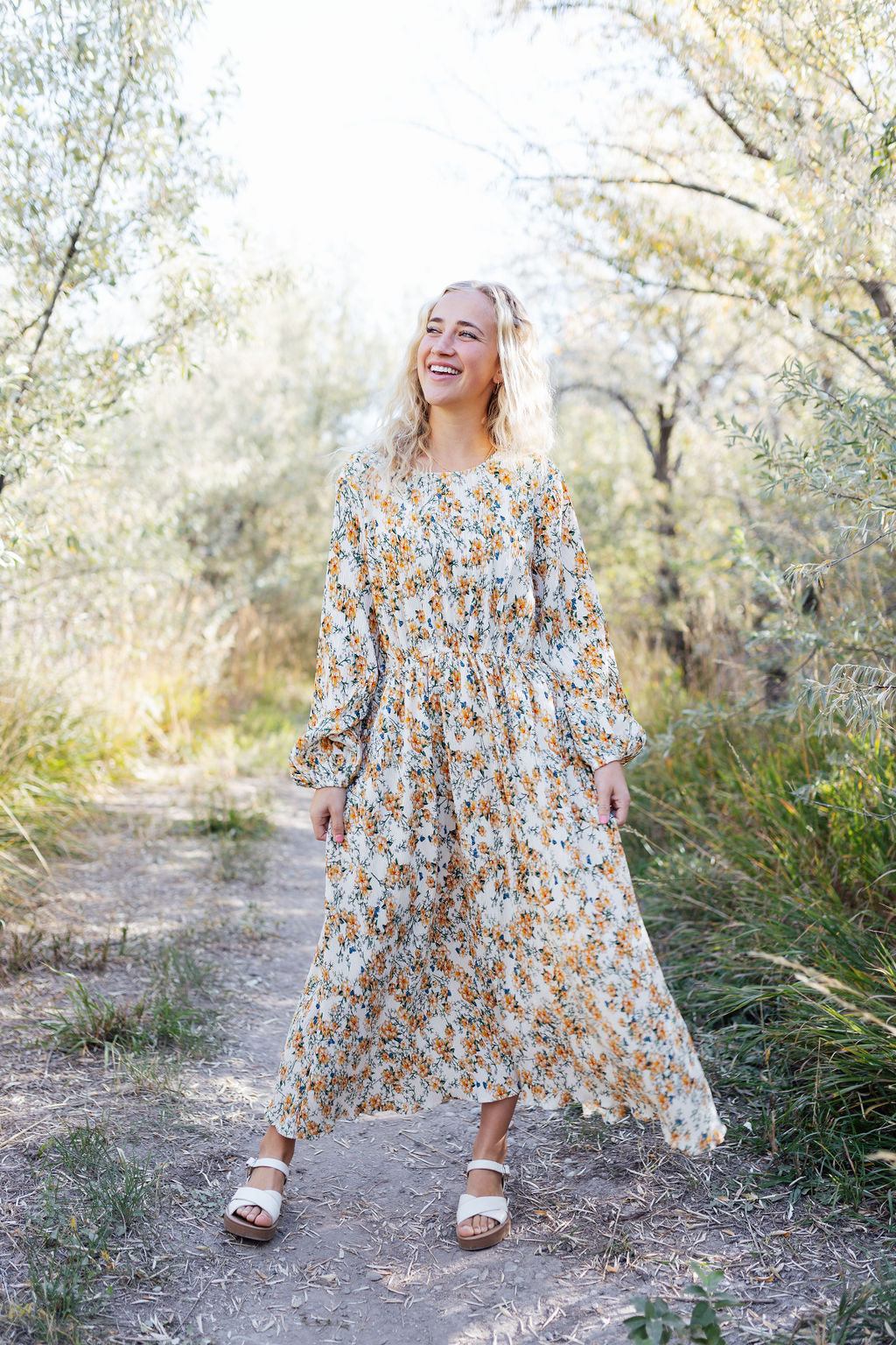 Katherine Floral Maxi