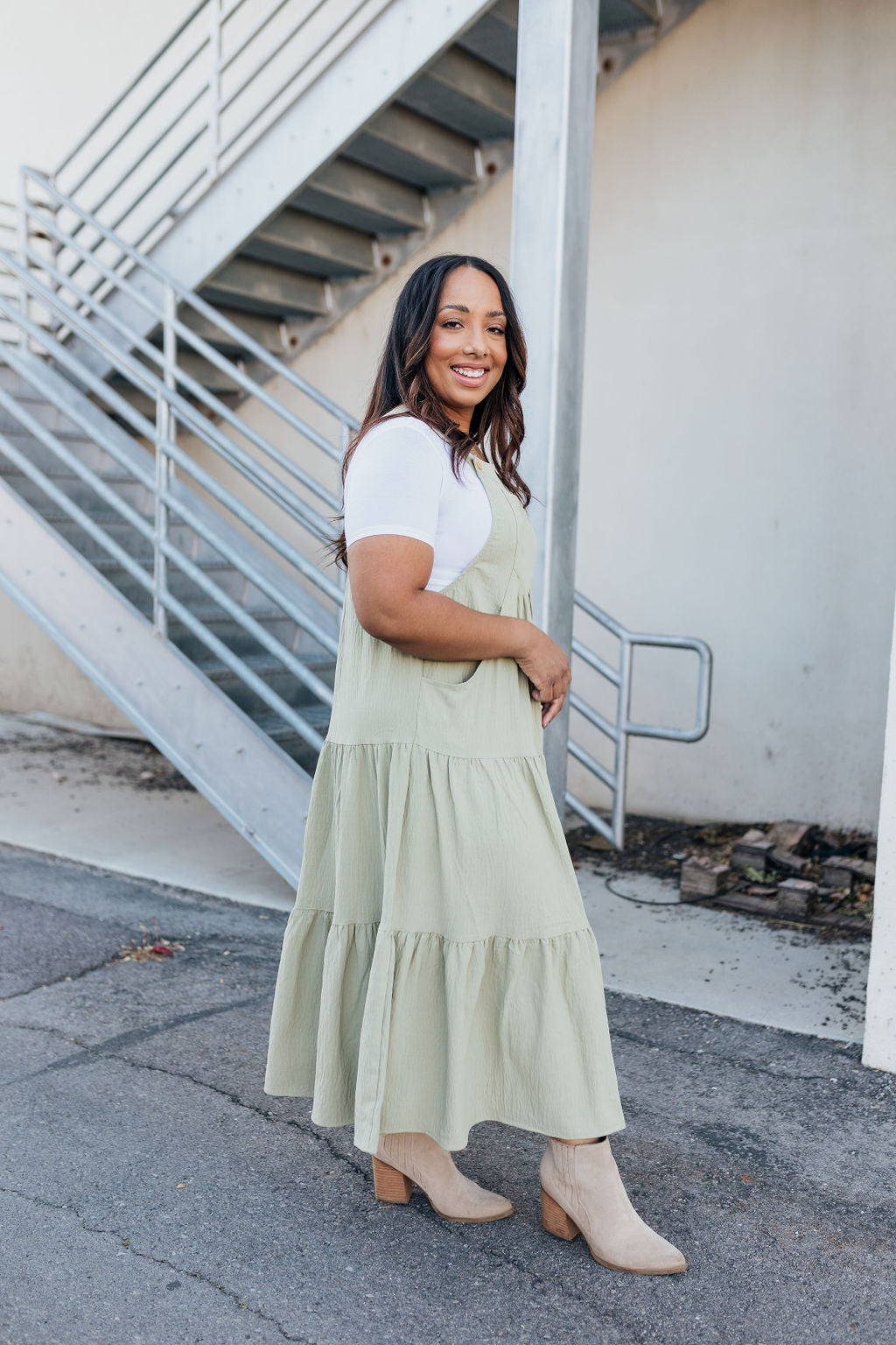 Lilah Jumper In Sage